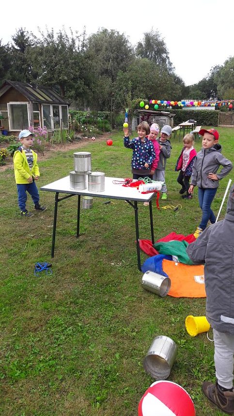 Sportfest im Schrebergarten in Heringen