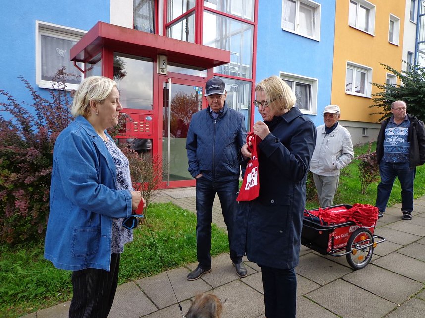 Mit Jutta Krauth auf Ost-Tour