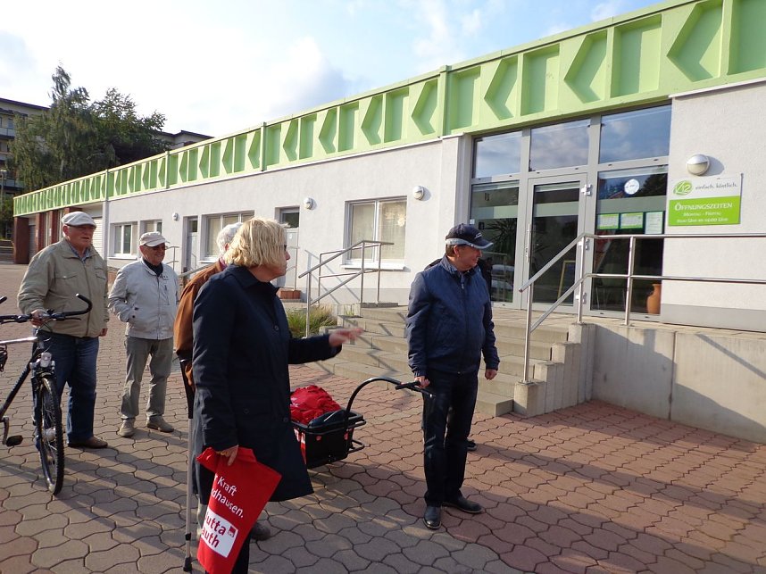 Mit Jutta Krauth auf Ost-Tour