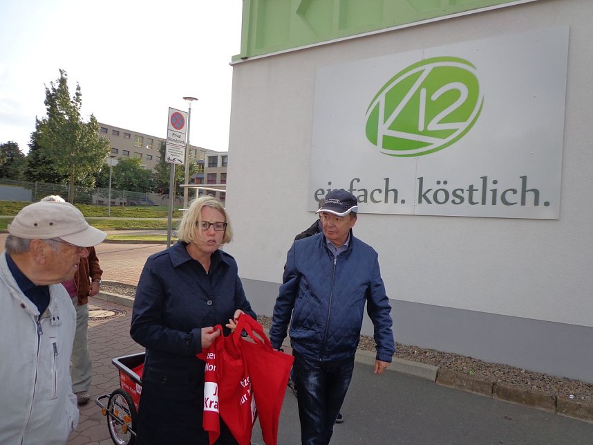 Mit Jutta Krauth auf Ost-Tour