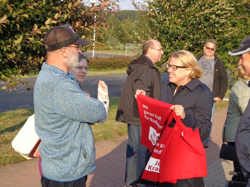 Mit Jutta Krauth auf Ost-Tour