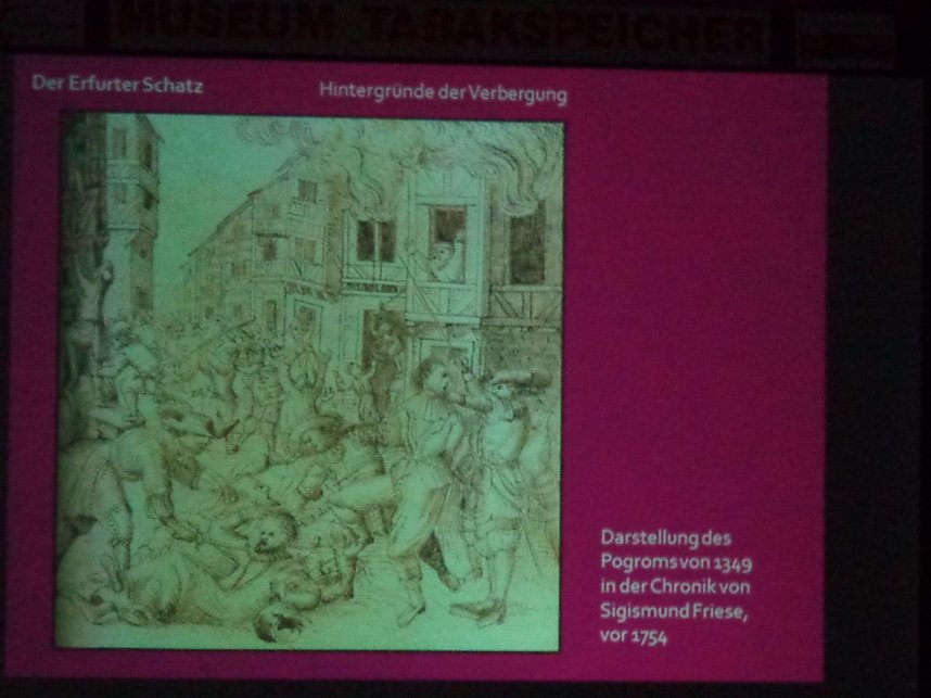 Spannendes &uuml;ber den j&uuml;dischen Schatz von Erfurt