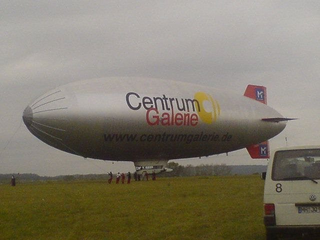 Luftschiff &uuml;ber Nordhausen