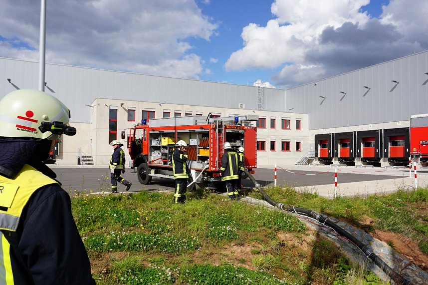 Feuerwehren der Gemeinde Werther probten Ernstfall