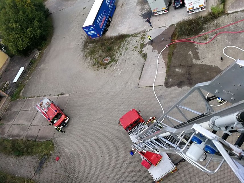 Feuerwehren der Gemeinde Werther probten Ernstfall