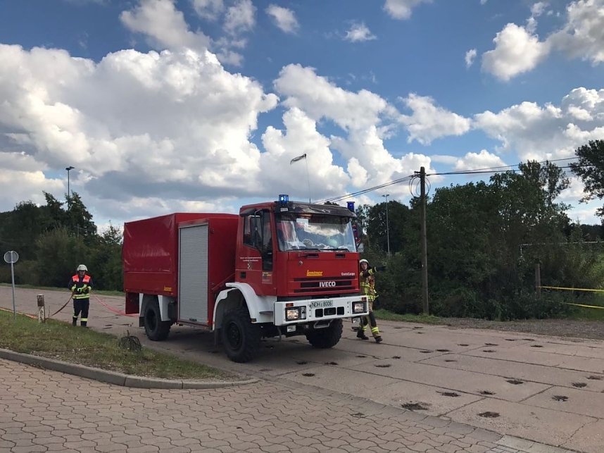 Feuerwehren der Gemeinde Werther probten Ernstfall