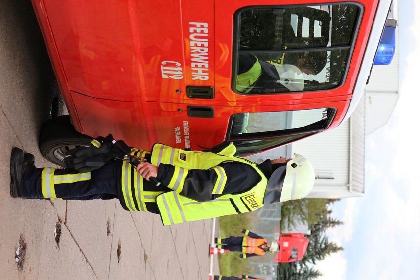 Feuerwehren der Gemeinde Werther probten Ernstfall