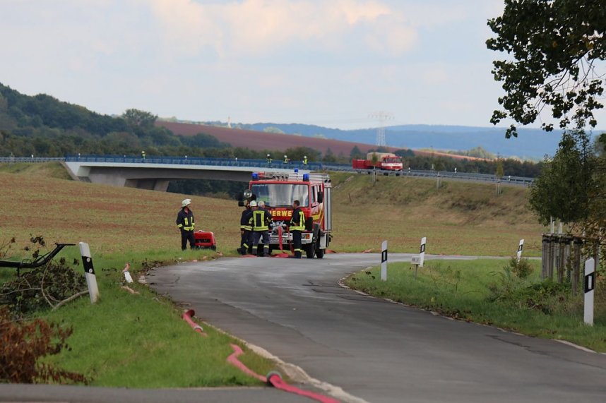 Feuerwehren der Gemeinde Werther probten Ernstfall