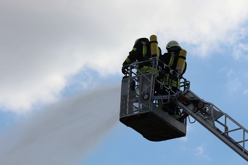 Feuerwehren der Gemeinde Werther probten Ernstfall