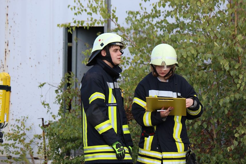 Feuerwehren der Gemeinde Werther probten Ernstfall