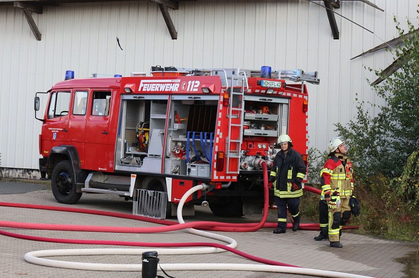 Feuerwehren der Gemeinde Werther probten Ernstfall