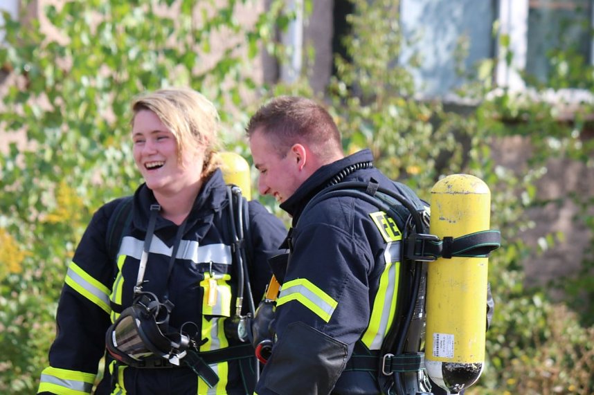 Feuerwehren der Gemeinde Werther probten Ernstfall
