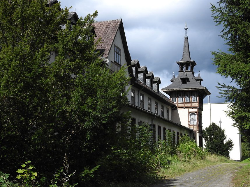 Das ehemalige Betriebsferienheim der Reichsbahndirektion Magdeburg in Alexisbad