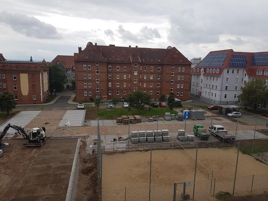 Sanierung am Bochumer Hof hat begonnen