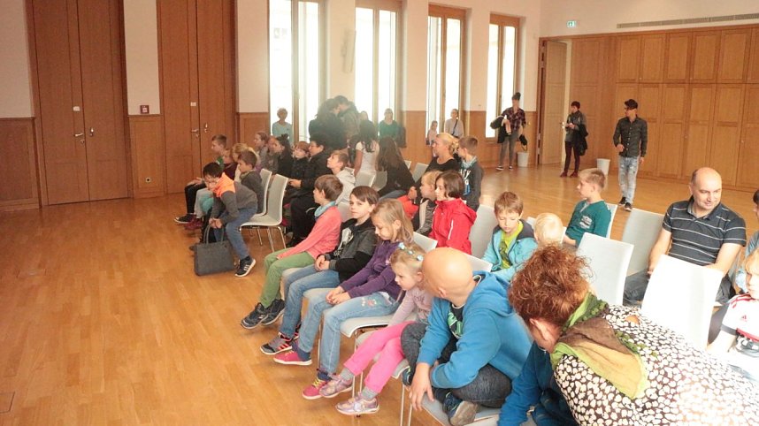 Spurensicherung in der Stadtbibliothek