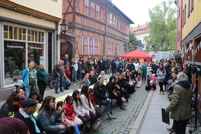 Essen der Kulturen in der Kurzen Meile