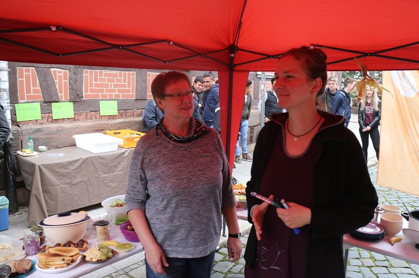 Essen der Kulturen in der Kurzen Meile