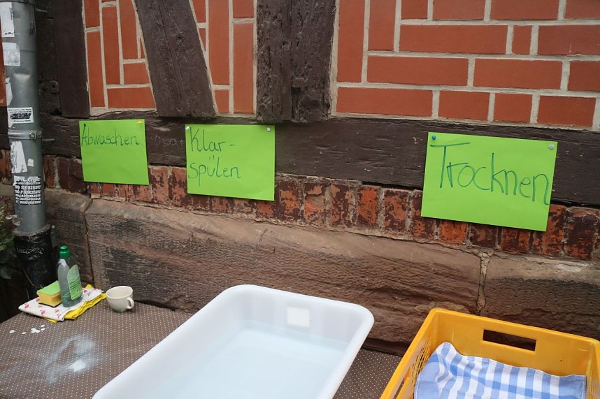 Essen der Kulturen in der Kurzen Meile