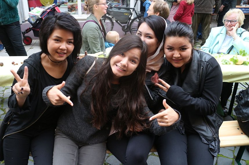 Essen der Kulturen in der Kurzen Meile