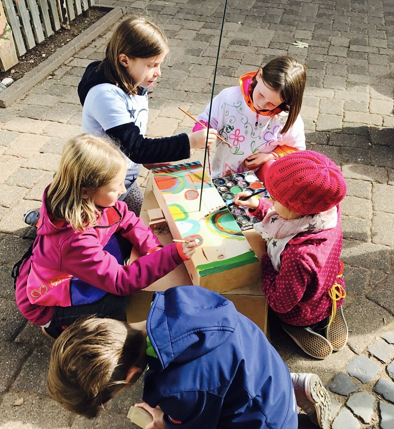 Schnuppern in der evangelischen Grundschule