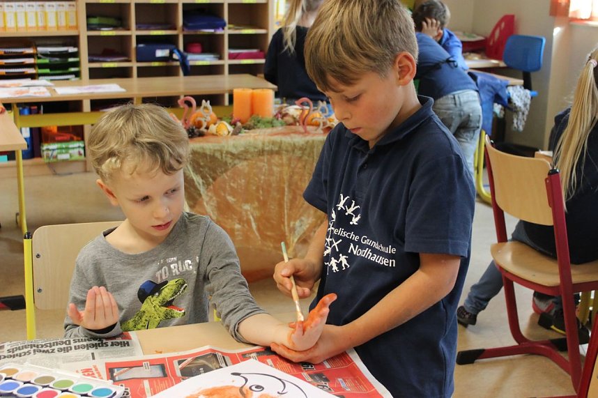 Schulluft geschnuppert