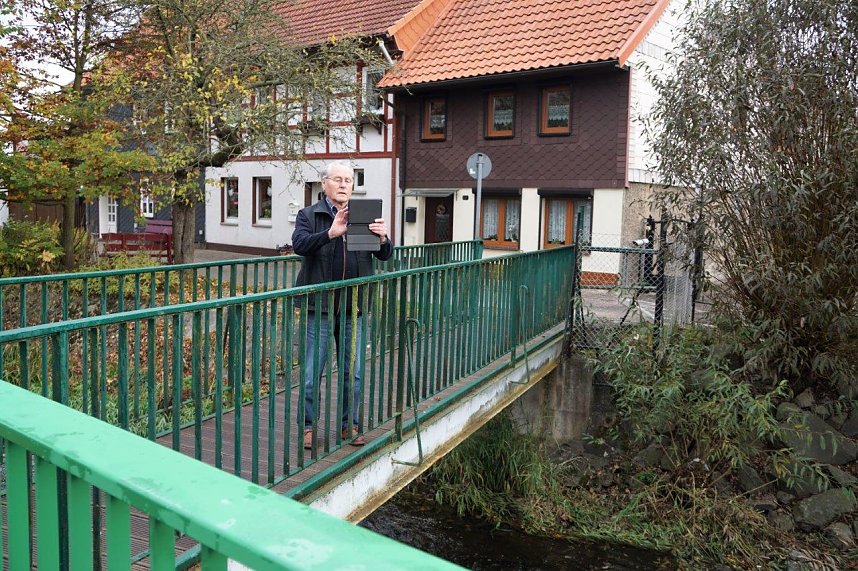 Einweihung des M&uuml;hlendamms in Ellrich.