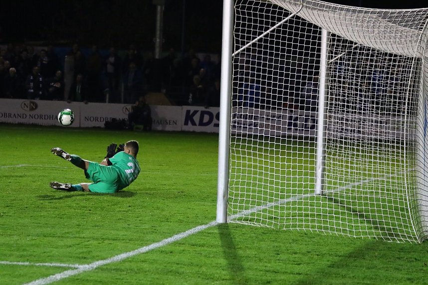 Zwei Punkte verloren