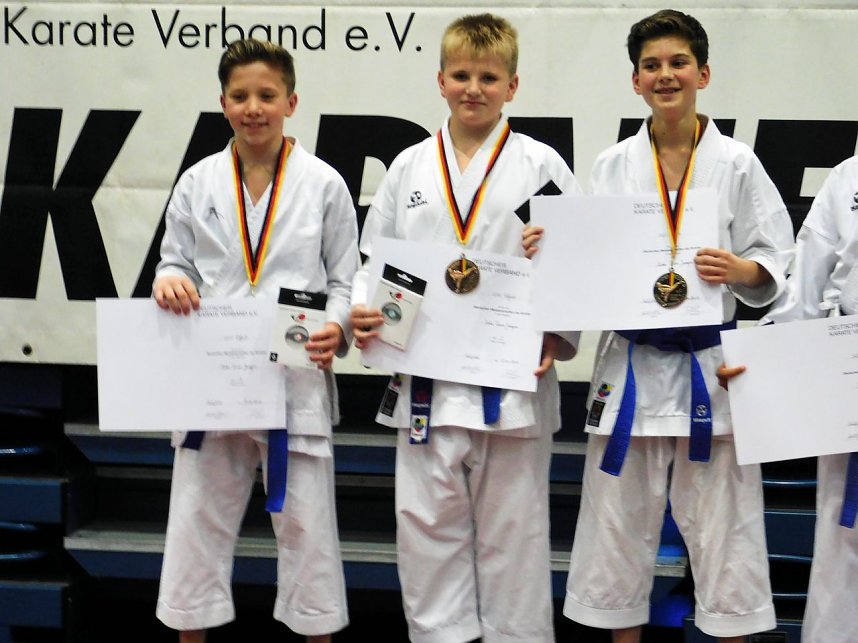 Bronze bei Deutscher Meisterschaft im Karate