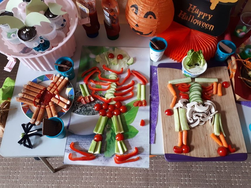 Halloween-Party im Urbacher Kindergarten