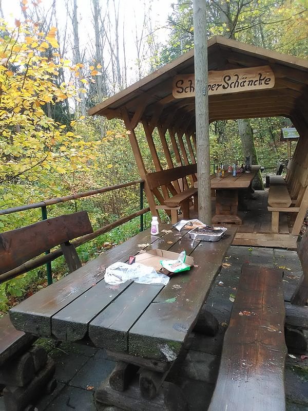 Riesige Schweinerei in Harztor