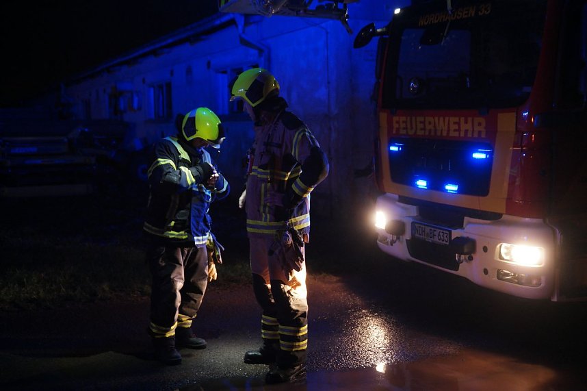 Gro&szlig;&uuml;bung der Nordh&auml;user Wehren