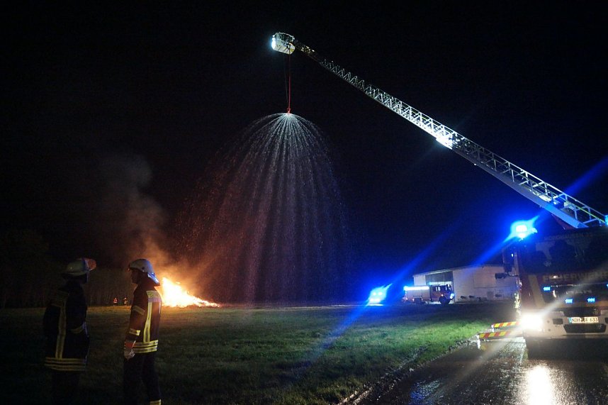 Gro&szlig;&uuml;bung der Nordh&auml;user Wehren