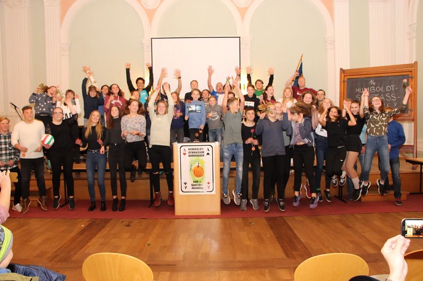 16. Sportass-Ehrung am Humboldt-Gymnasium