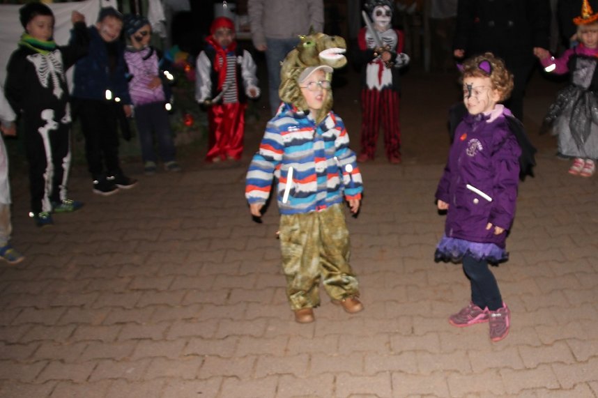 Gruselstimmung im Kinderhaus