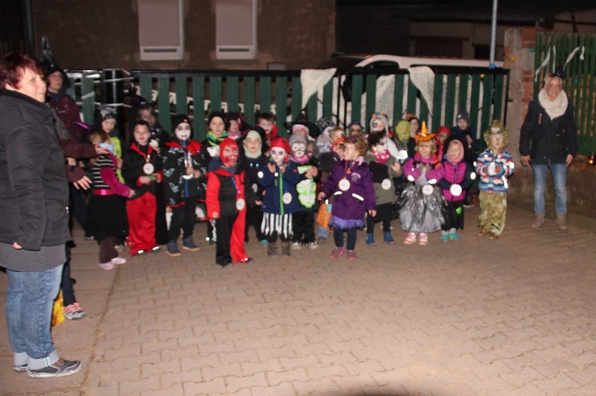 Gruselstimmung im Kinderhaus