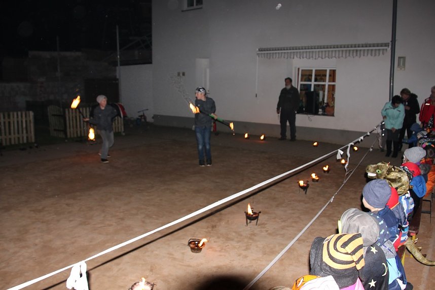 Gruselstimmung im Kinderhaus