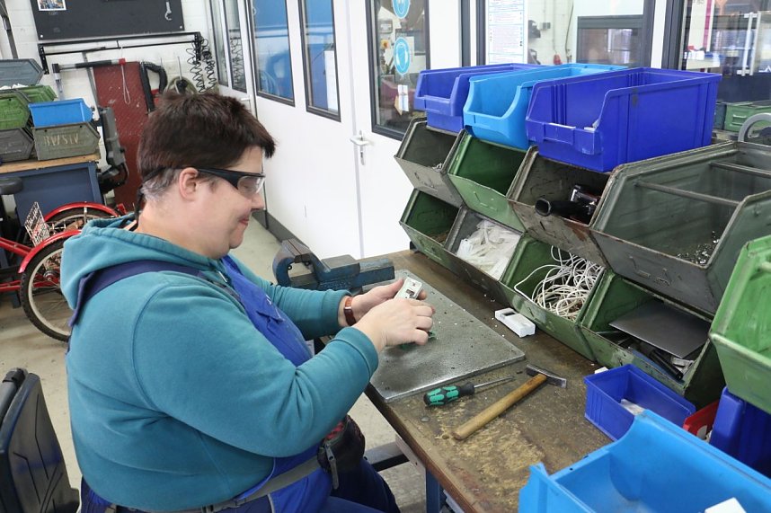 Tag der offenen T&uuml;r in der Werkstatt der Lebenshilfe