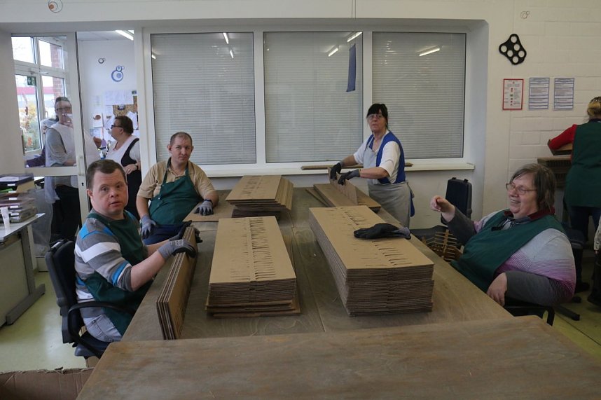 Tag der offenen T&uuml;r in der Werkstatt der Lebenshilfe