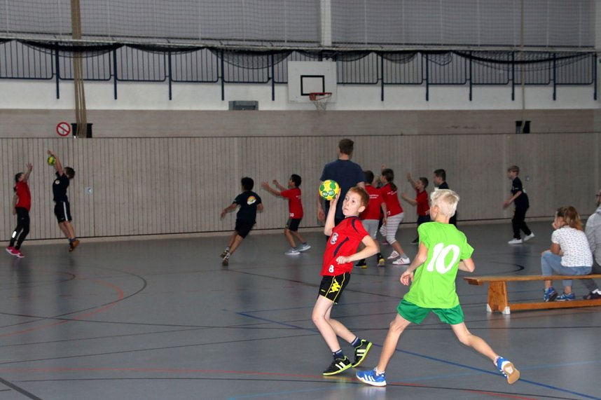 Handball Nachwuchs - der erste Sieg der Saison geht an Petersdorf