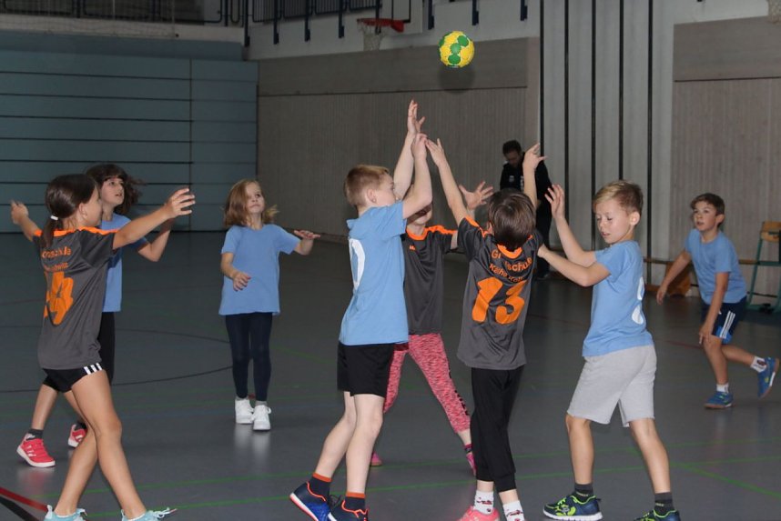 Handball Nachwuchs - der erste Sieg der Saison geht an Petersdorf
