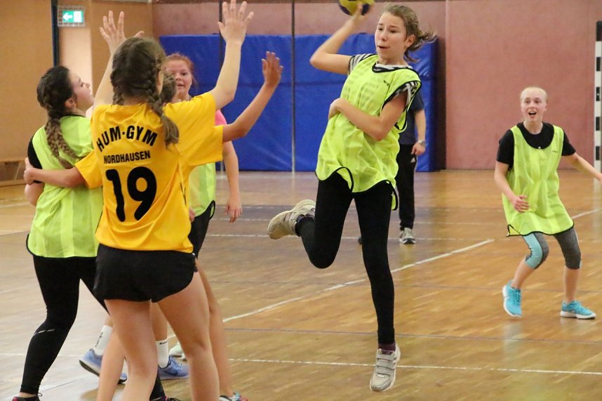 Schulsport: Kreisfinale Handball
