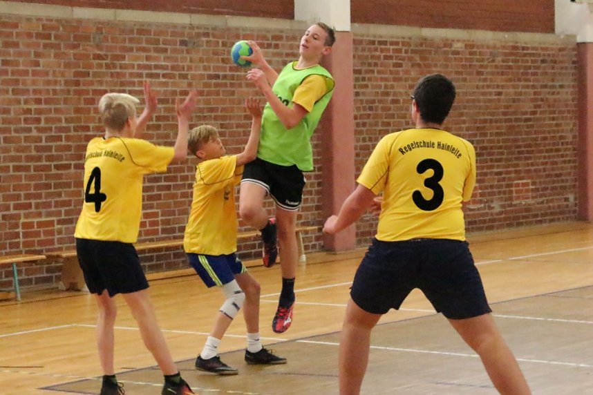 Schulsport: Kreisfinale Handball