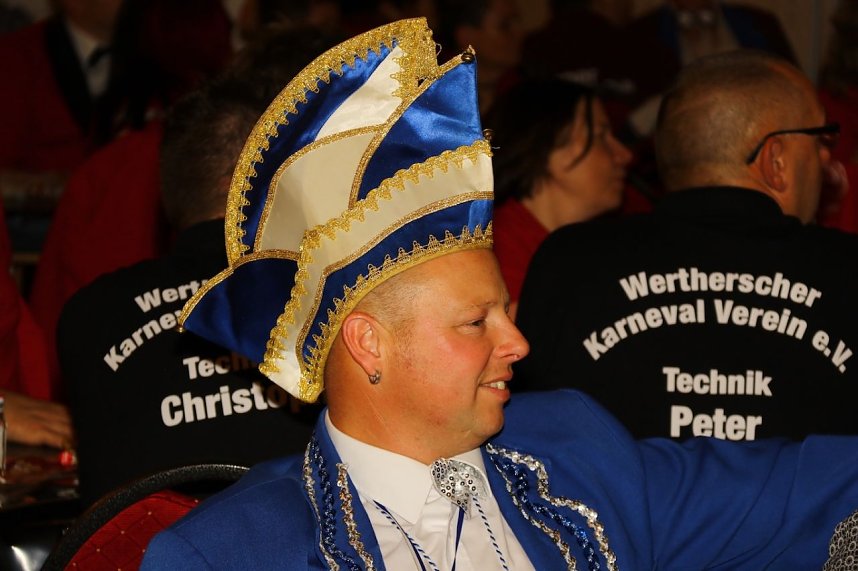 Ausgelassene Stimmung in der Festhalle