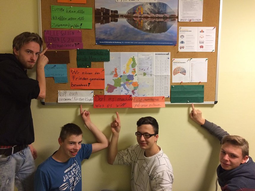 Bildungsfahrt ins Europarlament Stra&szlig;burg