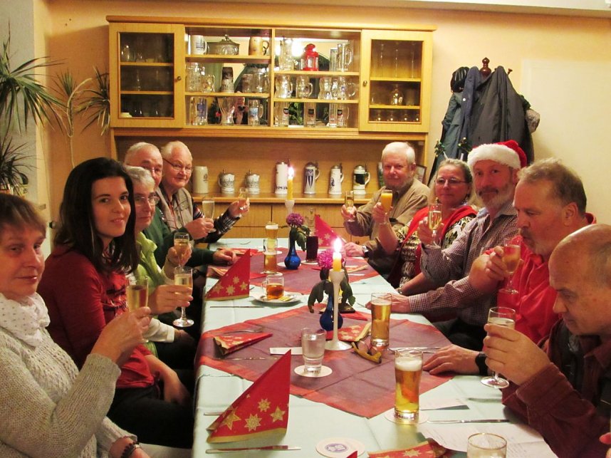 Gem&uuml;tliche Runde in Ilfeld