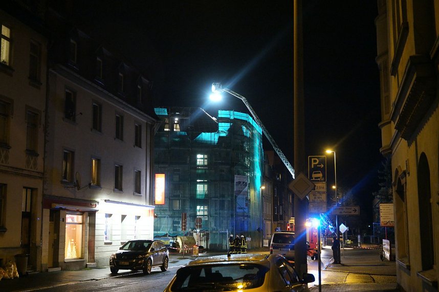 Dachstuhlbrand Cohn-Stra&szlig;e/Kunze-Stra&szlig;e