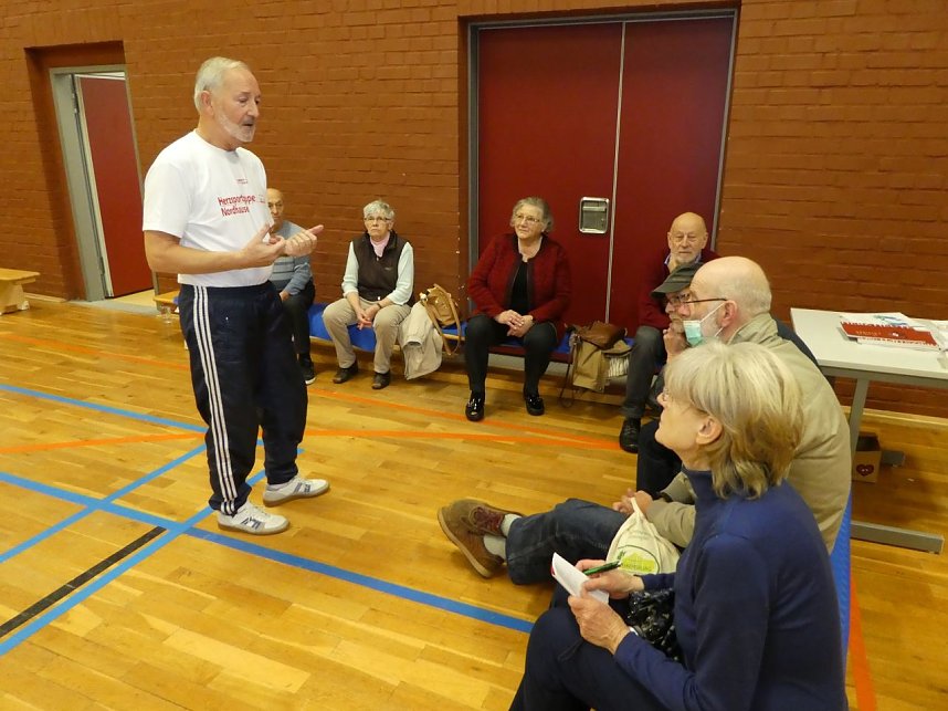 Die Herzsportgruppe blickt auf ein erfolgreiches und sportliches Jahr zur&uuml;ck