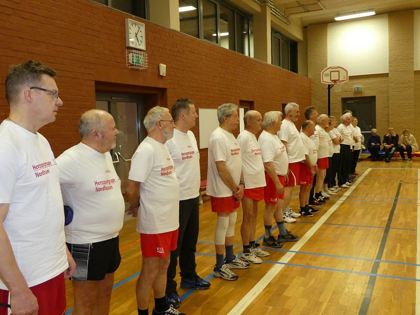 Die Herzsportgruppe blickt auf ein erfolgreiches und sportliches Jahr zur&uuml;ck