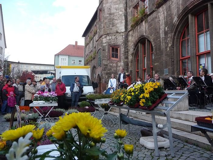 Tr&auml;nen auf dem Markt