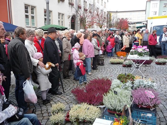 Tr&auml;nen auf dem Markt